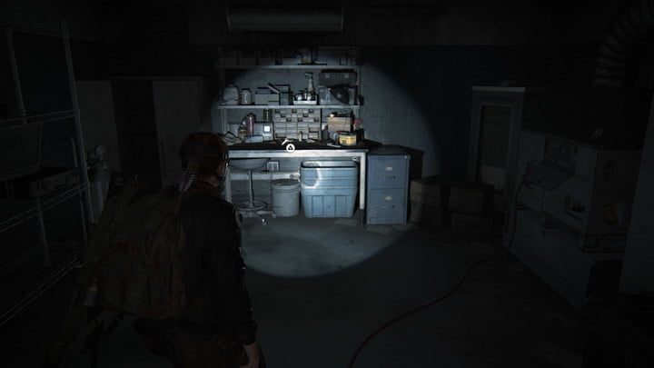 Una mesa de trabajo en The Last of Us Part II