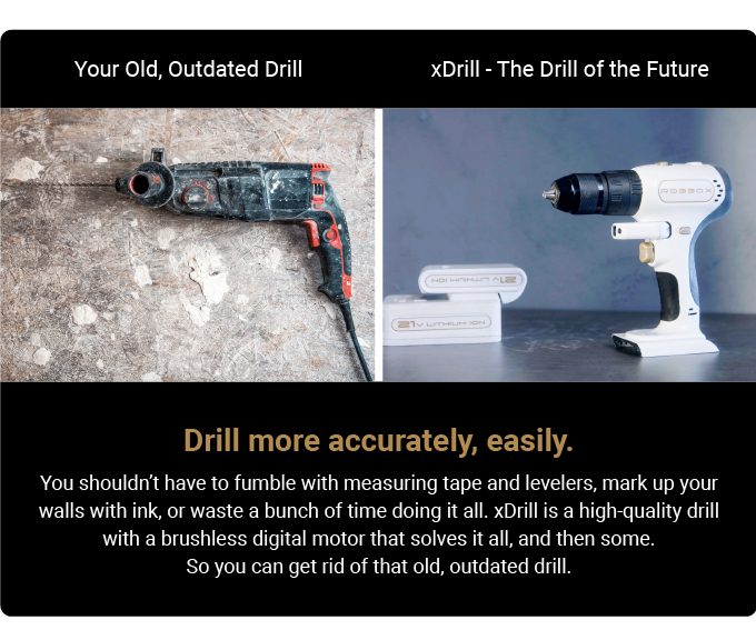 taladro xdrill sensores profundidad pantalla tactil 1