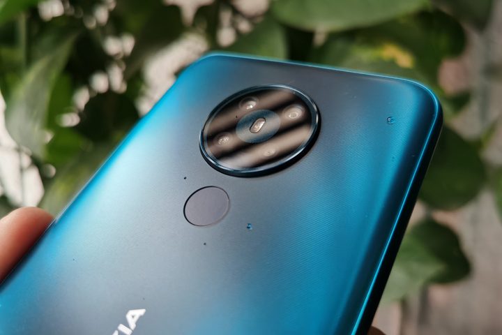 Detalle de la óptica del Nokia 5.3