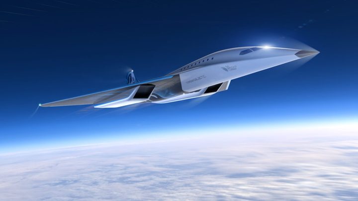 Avión supersónico de Virgin Galactic