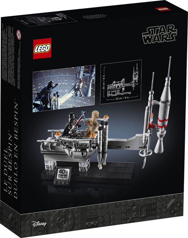 lego set star wars bespin duelo darth vader luke skywalker 3