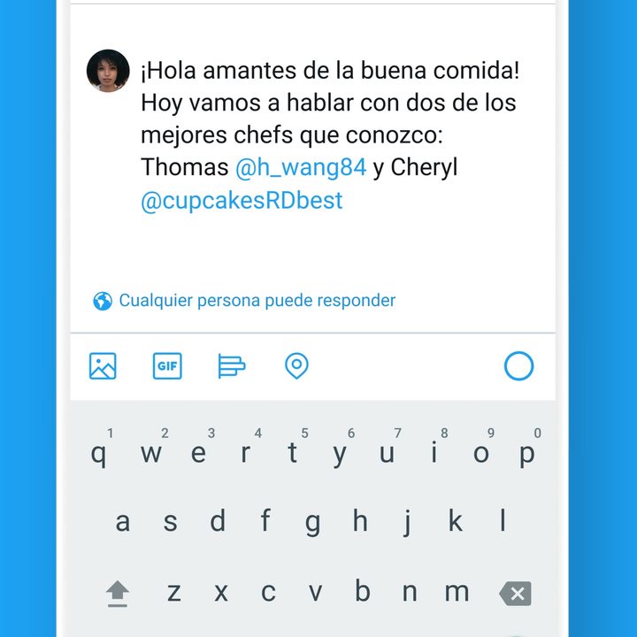 Proceso para restringir comentarios en Twitter