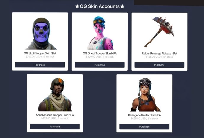 Cuentas robadas en Minecraft