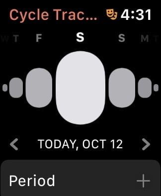 Cómo realizar el seguimiento del período con el Apple Watch