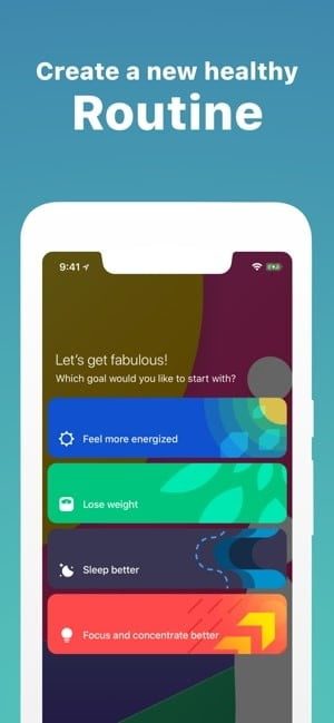 aplicaciones salud bienestar fabulous app create a routine screenshot 1 300x649
