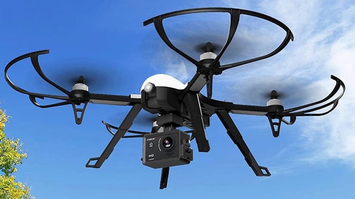 Force1 F100GP GoPro-Compatible Drone, uno de los mejores drones baratos por menos de $500 dólares
