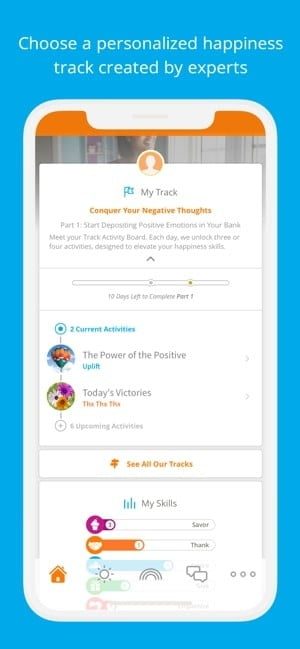 aplicaciones salud bienestar happify app personalized happiness track screenshot 3 300x649