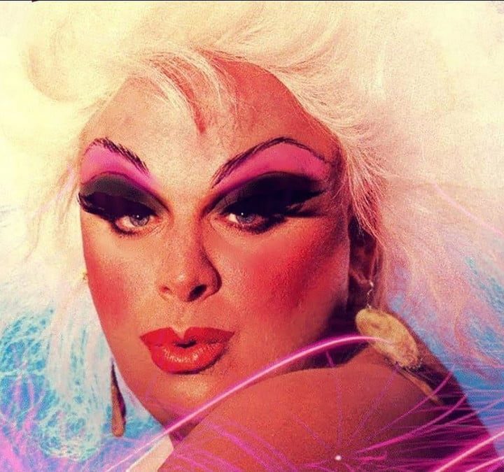 Imagen del artista drag Divine, fallecido en 1988