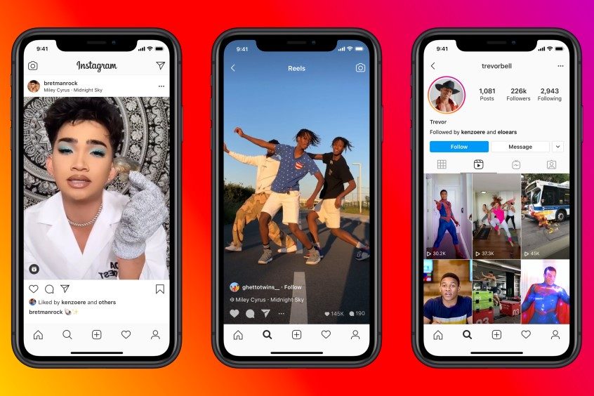 instagram reels videos tiktok iosx 3
