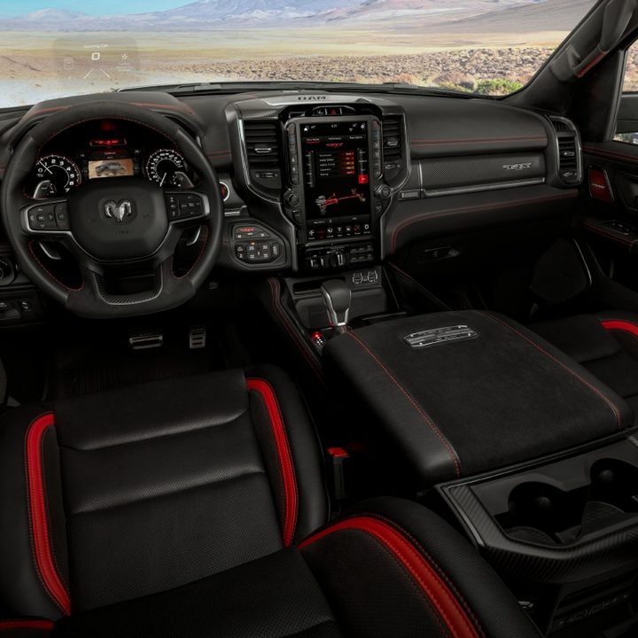 ram lanzamiento camioneta trx 2021 1500 interior