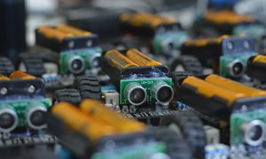 Robots con baterías