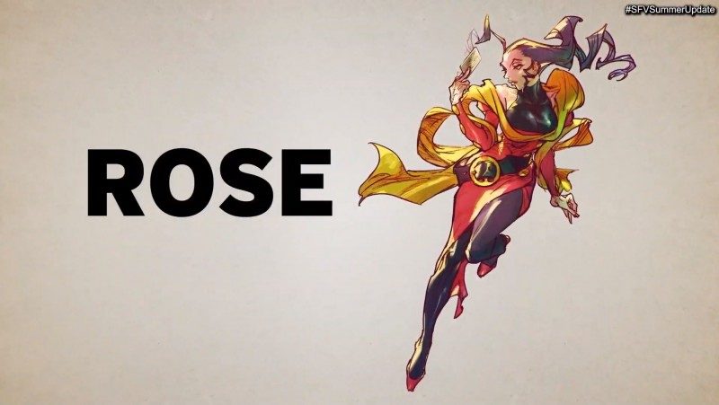 nuevos personajes street fighter v rose