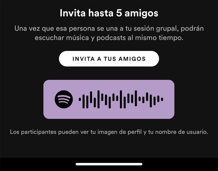 Cómo hacer una sesión grupal en Spotify