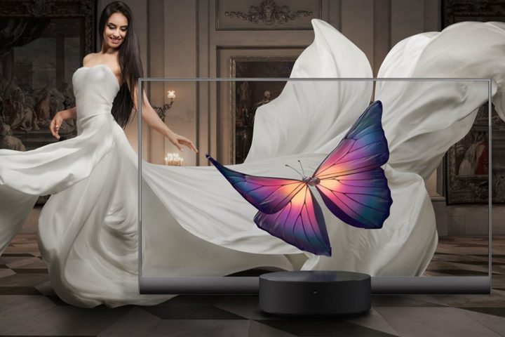 Televisor transparente