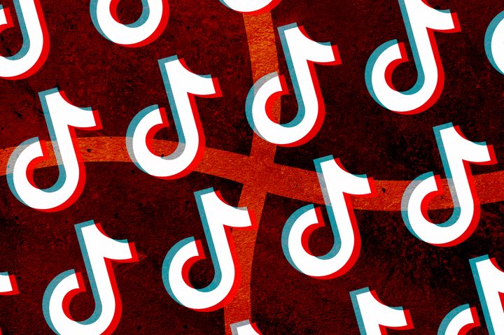 tiktok logos on microsoft logo