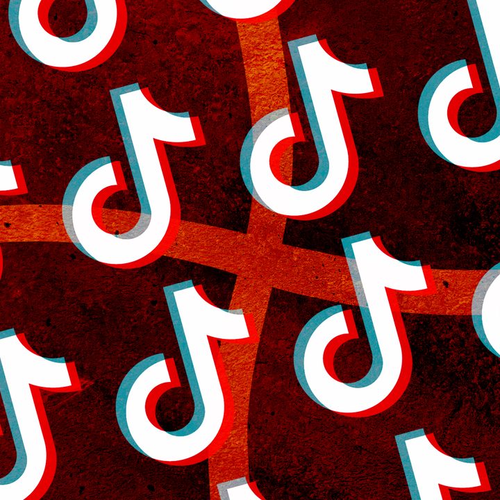 tiktok logos on microsoft logo