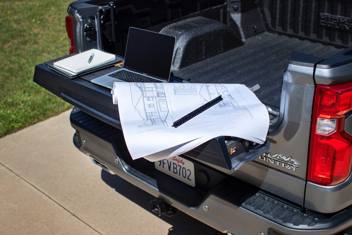 chevolet silverado porton trasero inteligente 2021 chevrolet multi flex tailgate