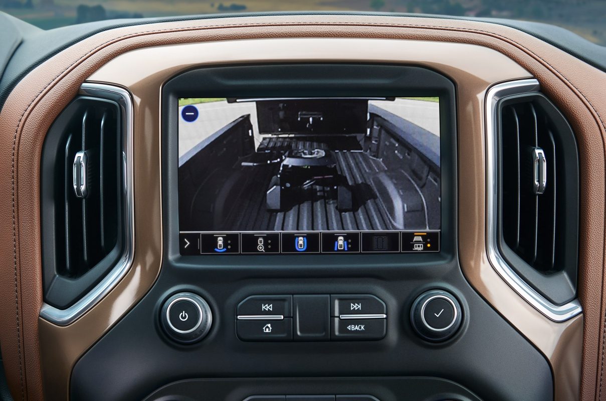 chevolet silverado porton trasero inteligente 2021 cargo bed view enhancement