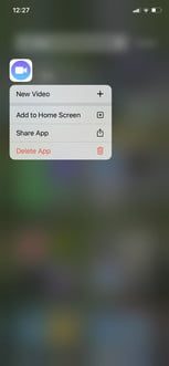 Propiedades de app en la Pantalla de inicio de iPhone para aprender a usar la app Library en iOS 14