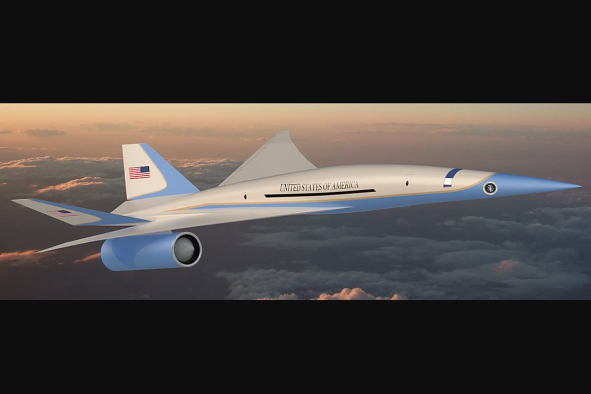 Avión presidencial supersónico promete vuelos a 2,000 km/h