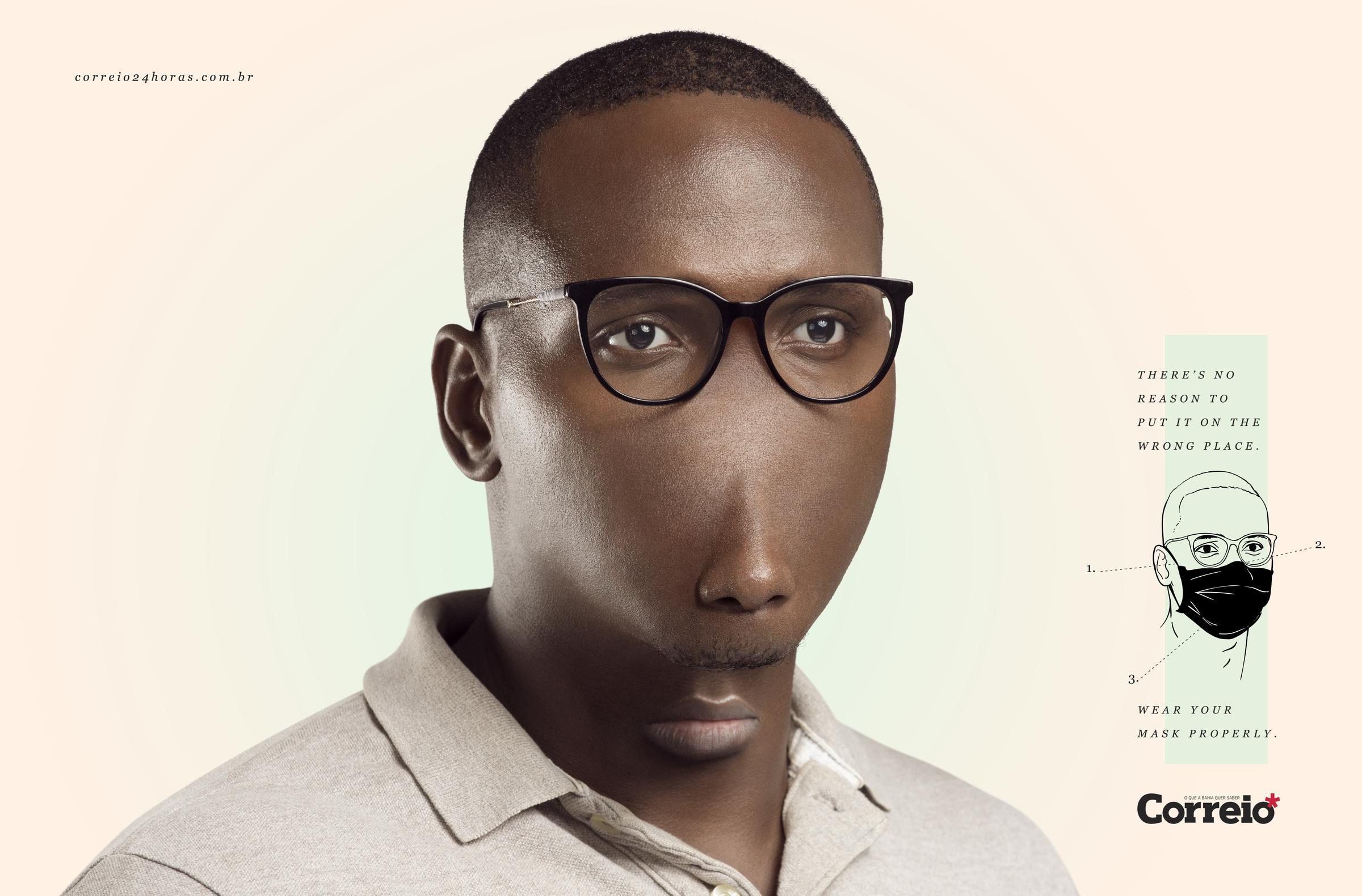 Avisos mascarillas faciales