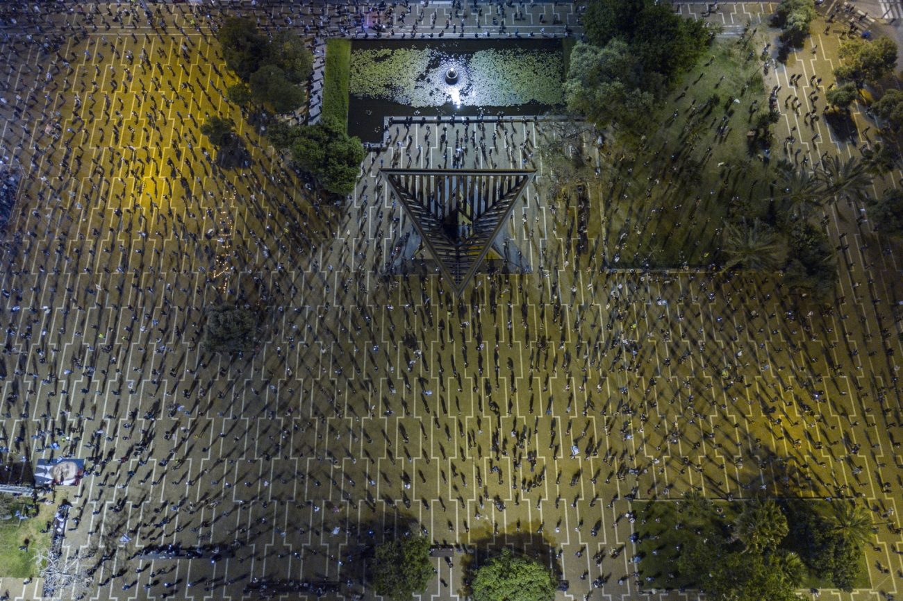 Fotogra&iacute;a de Tomer Appelbaum, ganadora de la categor&iacute;a COVID-19 del Drone Photo Awards 2020