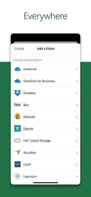 mejores apps para pequenas empresas microsoft excel everyhere integrations screenshot 3 300x649