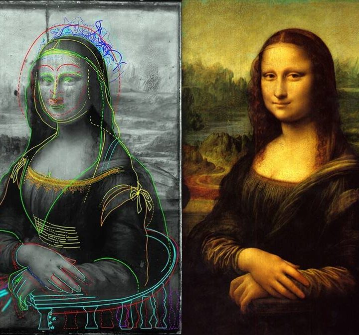 La imagen muestra a la icónica pintura de la Mona Lisa.