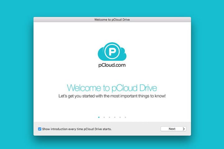 Pantalla principal de pClou para aprender a cómo enviar archivos grandes
