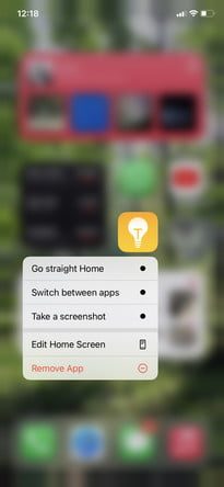 Menú de la Biblioteca de aplicaciones para mover a la Pantalla de inicio de iPhone para aprender a usar la app Library en iOS 14
