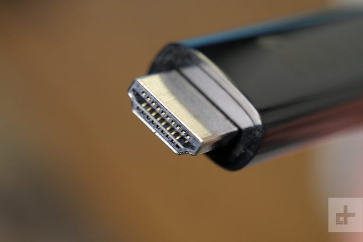 Conector HDMI para conectar el PC a la TV