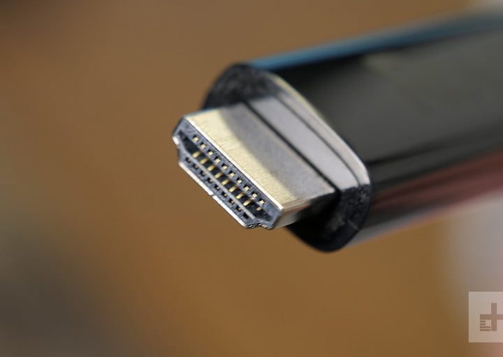 Conector HDMI para conectar el PC a la TV