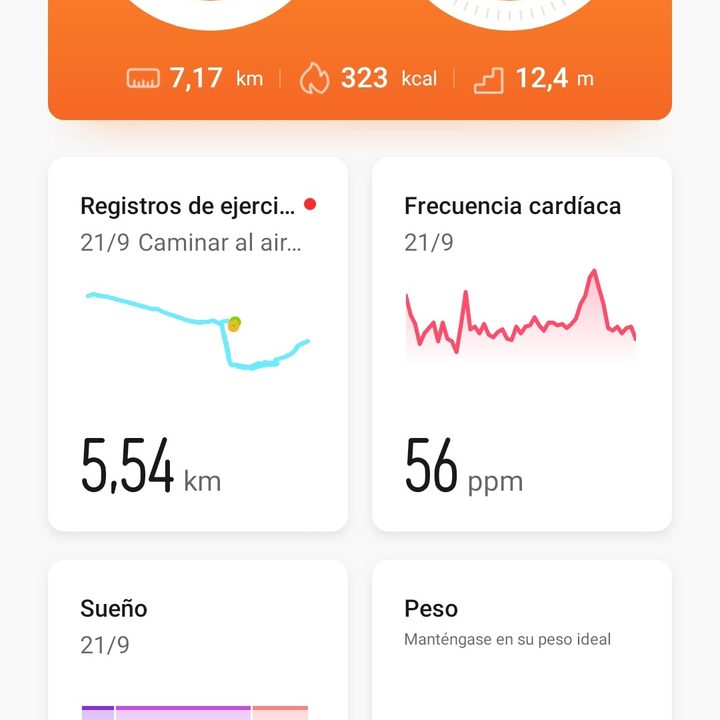 revision huawei watch gt 2 pro screenshot app salud
