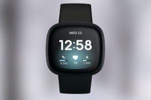 Reloj inteligente Versa 3 para comparativo Fitbit Versa 3 vs. Fitbit Versa 2