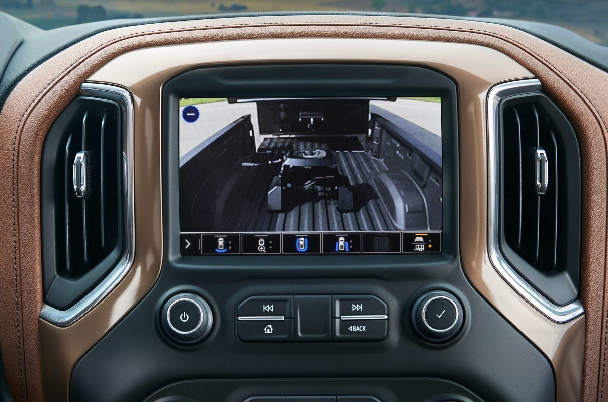 chevrolet silverado tecnologia remolque 2021 hd cargo bed view enhancement