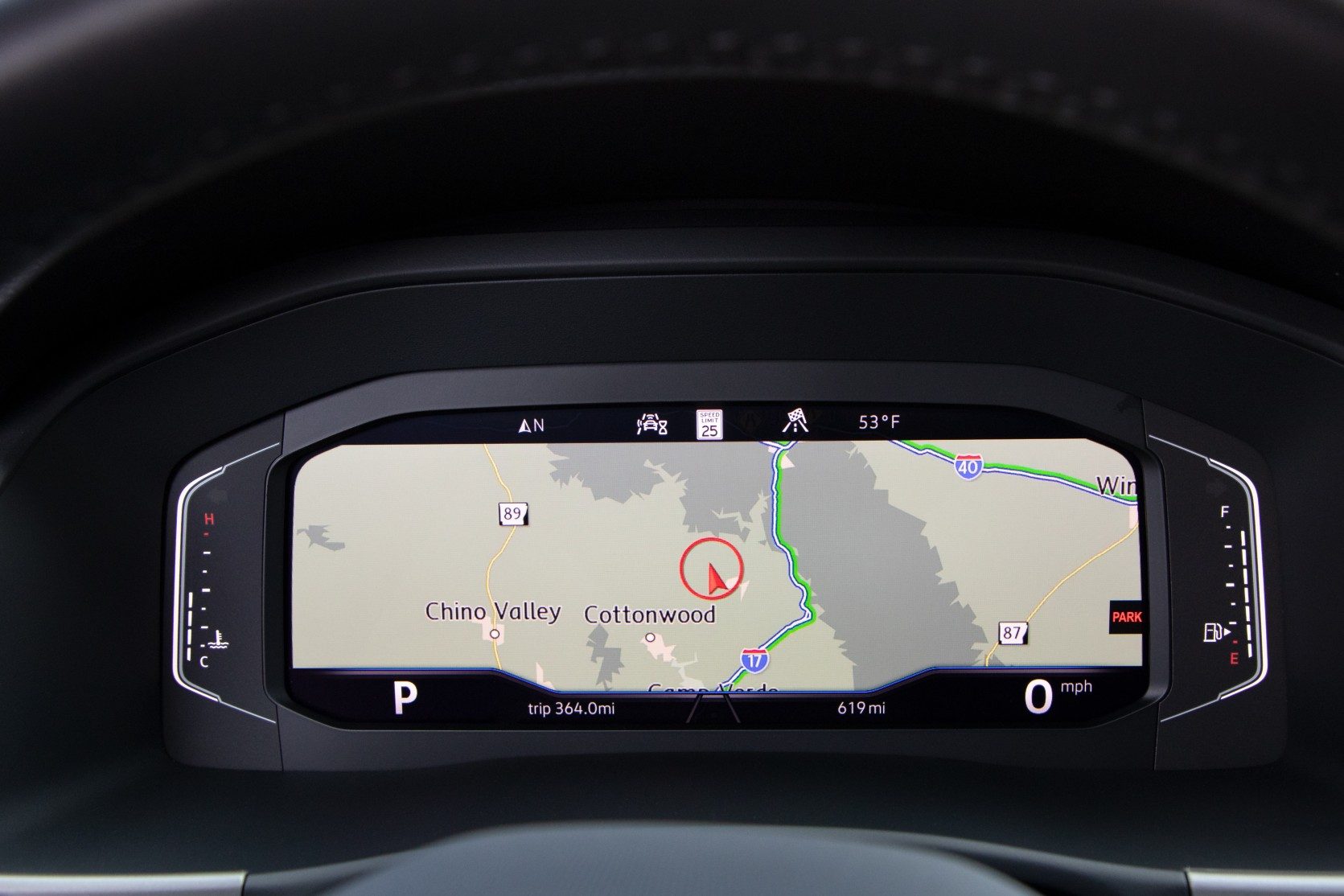 Pantalla de Indotainment de la VW Atlas 2021