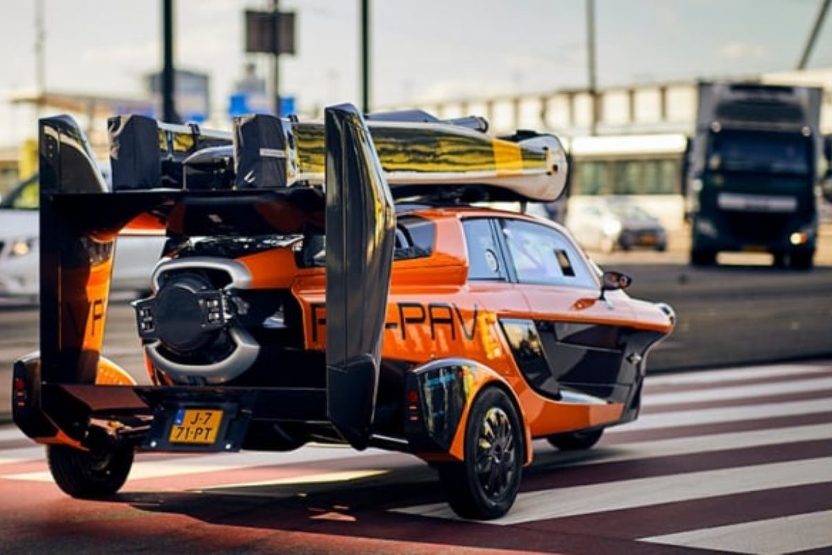 auto volador puede circular calles flying car pal v liberty teaser 2