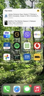 IMDb, aplicación con uno de los mejores widgets para iPhone 1
