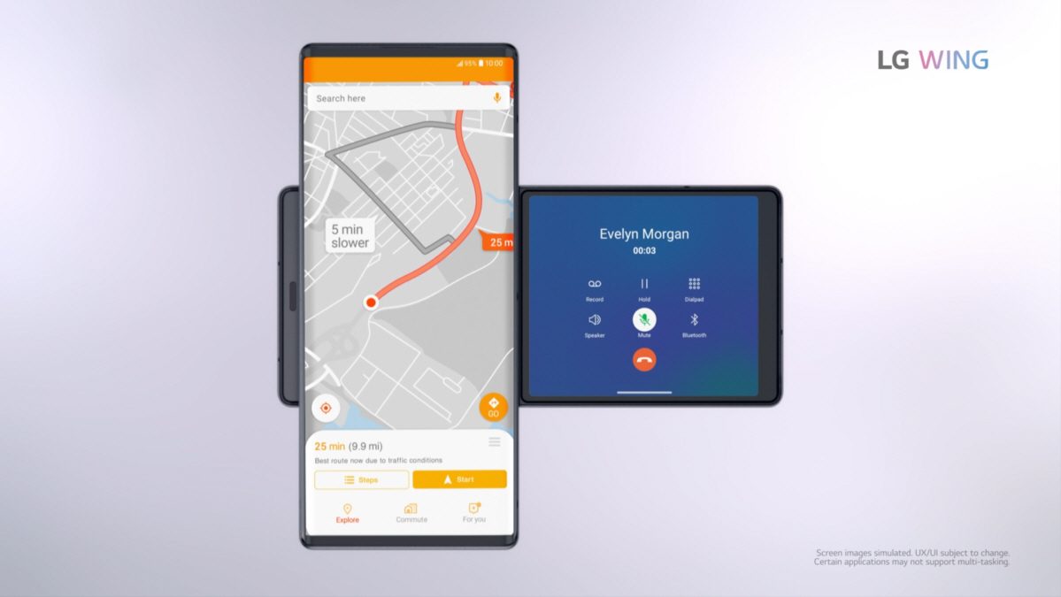 lg wing se lanza en espana precio disponibilidad navegacion llamada