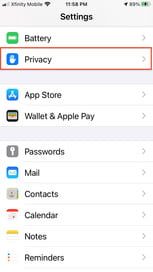 Muestra de pantallas en iPhone para dar permiso a las apps a Fotos, y conocer los mejores consejos y trucos de iOS 14 4