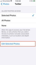 Muestra de pantallas en iPhone para dar permiso a las apps a Fotos, y conocer los mejores consejos y trucos de iOS 14 1