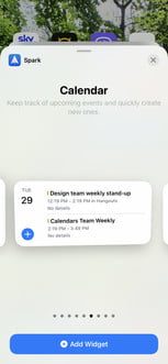 Spark, aplicación con uno de los mejores widgets para iPhone 1