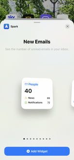 Spark, aplicación con uno de los mejores widgets para iPhone 4