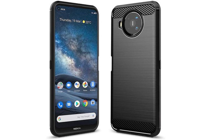 Sucnakp TPU Shock Absorption Case, una de las Las mejores fundas para Nokia 8.3