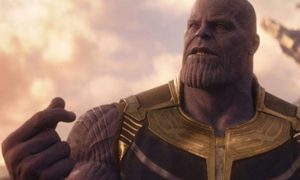 La imagen muestra a Thanos de Avengers.