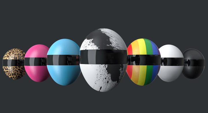 La imagen muestra Blanck, máscara que cubre el rostro completo y promete protección del 99 por ciento ante el coronavirus.