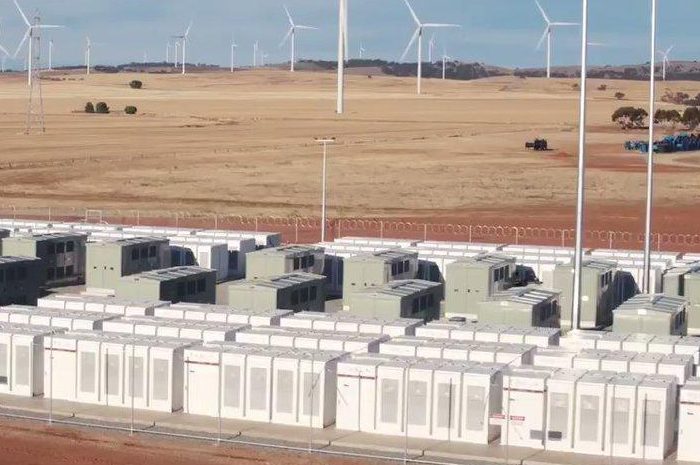 Instalación de baterías de iones de litio