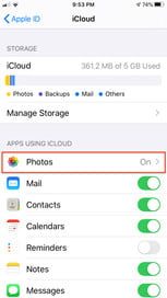 administrar el almacenamiento de imagenes en iphone 6 storage3 153x273