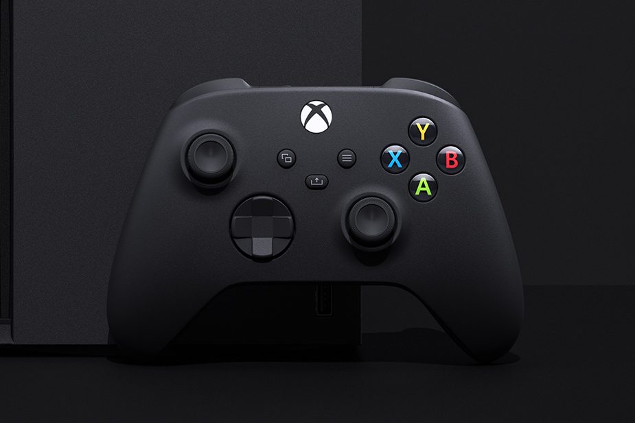 El control de la consola Xbox Series X