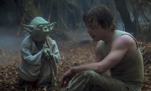Luke Skywalker Yoda Dagobah